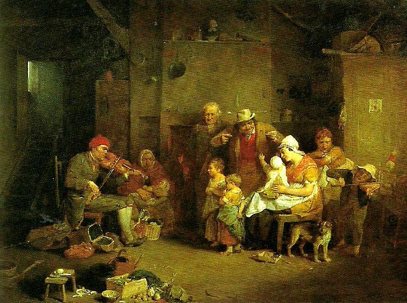 the blind fiddler, Sir David Wilkie